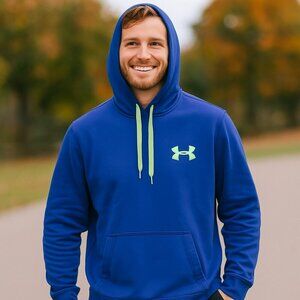 NWOT Under Armour Royal Blue Hoodie Size Large​​​​